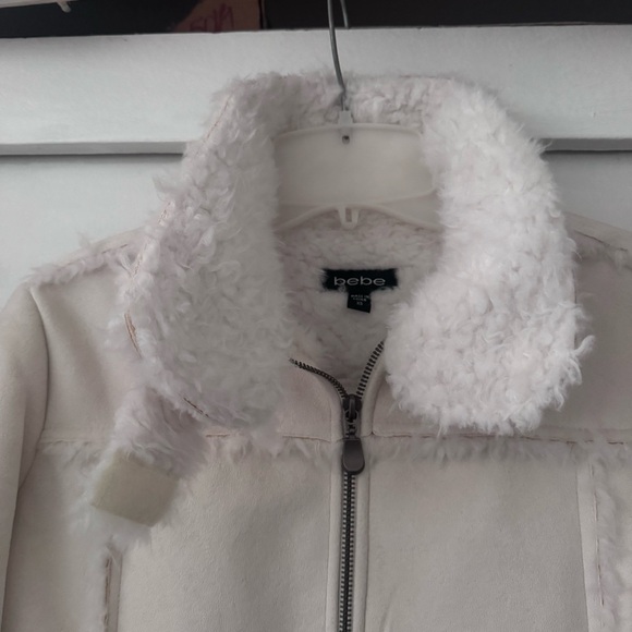 NWOT Bebe jacket women XS cream color - Picture 11 of 11
